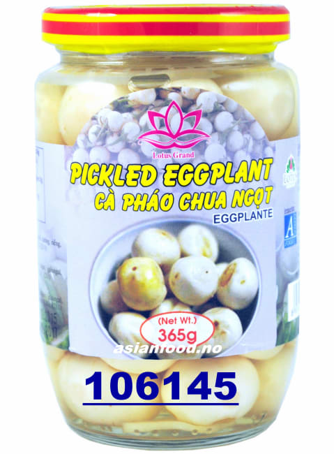 LOTUS Pickled eggplant 24x365g