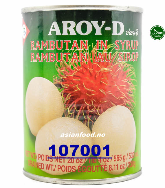 AROY-D Rambutan in syrup 24x565g
