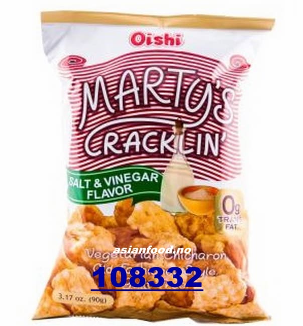 OISHI Martys crackling salt & Vinegar 30x90g