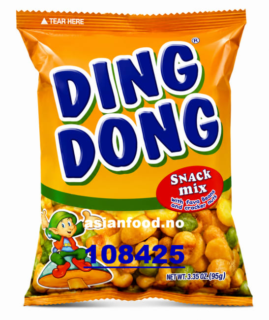 DING DONG Snack mix with fava beans and cracker nuts 60x95G