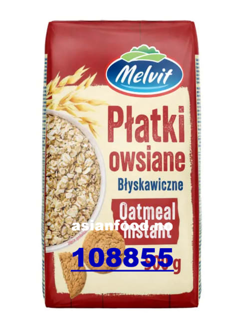 NYHET - MELVIT Instant oat flakes 12x400g