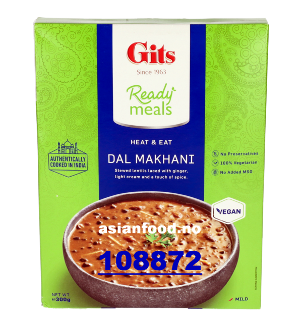 NYHET - GITS Dal Makhani (Gits ready meals) 10x300g