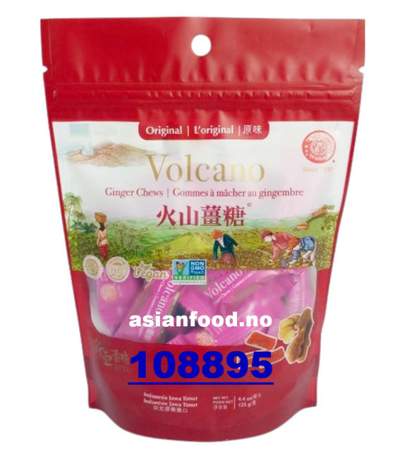 NYHET - SINA VOCALNO Ginger candy Original 6x(12x125g)