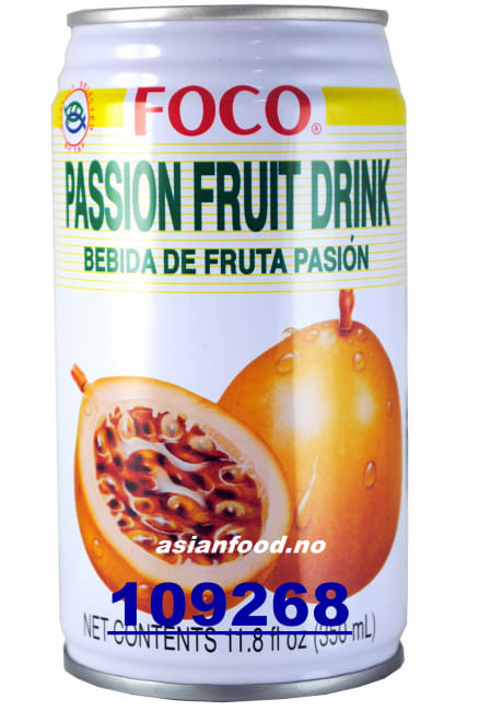 FOCO Passion fruit drink 24x350ml