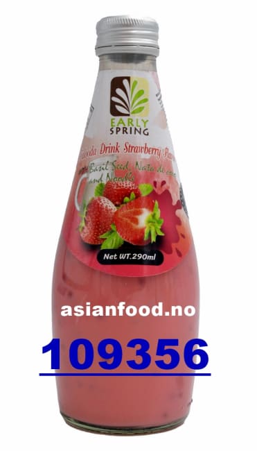 EARLY SPRING Falooda drink - Strawberry 24x290ml