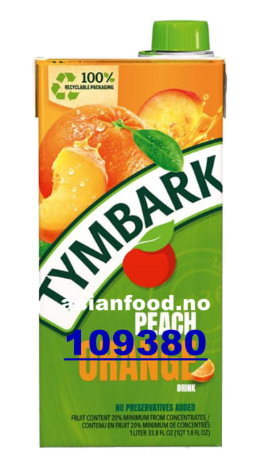 TYMBARK Orange Peach drink 12x1L