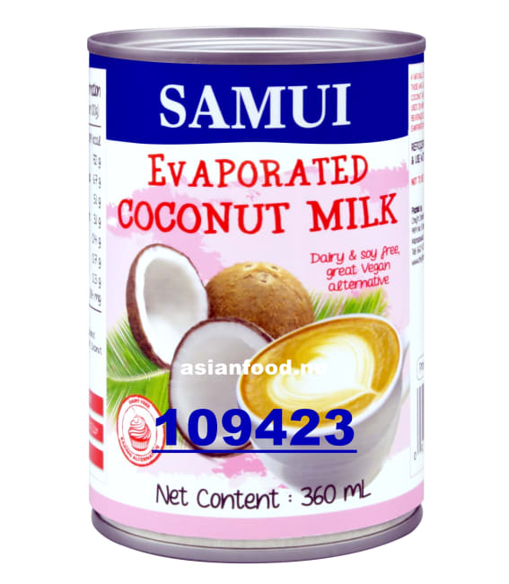 SAMUI Evaporated coconut milk 24x360ml