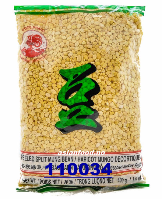 COCK Peeled split mung bean 50x400g