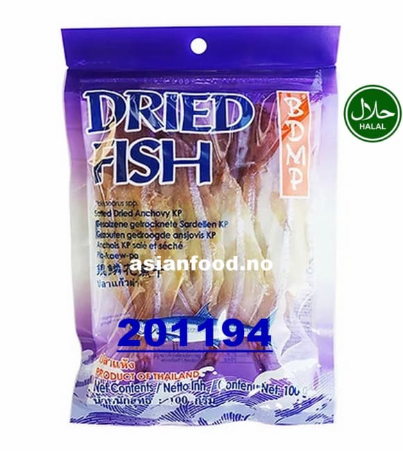 BDMP dried anchovy KP(butterfly) 25x100g