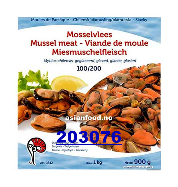 MOOIJER Chile Musselmeat cooked (100/200) 10x1kg
