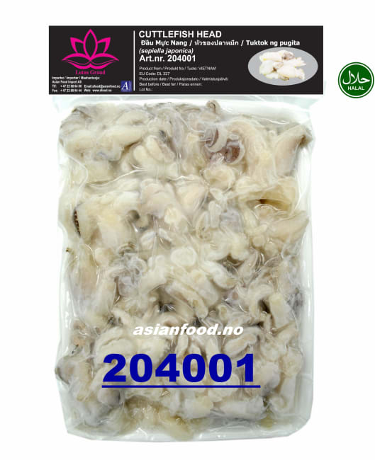 LOTUS Cuttlefish head 25x400g