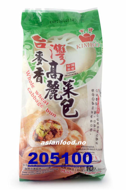 KIMBO Cabbage bun 10pcs - 10x650g