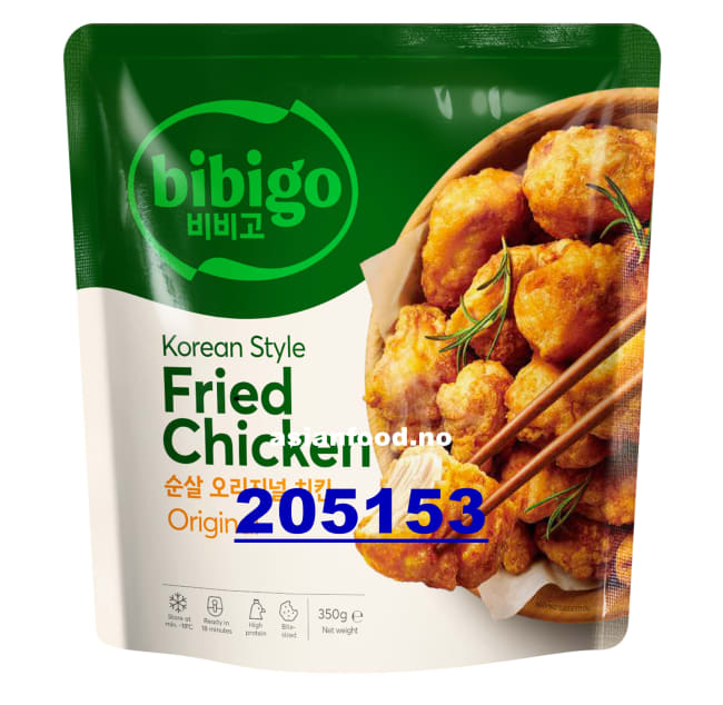 BIBIGO Korean style fried chicken 10x350g