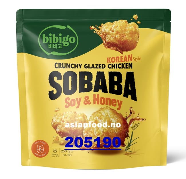 BIBIGO Korea sobaba chicken Soy & Honey 10x250g
