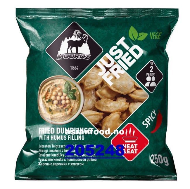 NYHET - MOOROZ Fried dumplings with hummus filling 24x250g