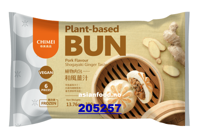 KOMMENDE - CHIMEI Pork free bun stir fried ginger 15x390g
