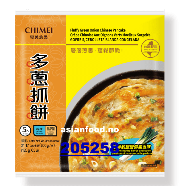 KOMMENDE - CHIMEI Fluffy green onion Chinese pancake 12x600g