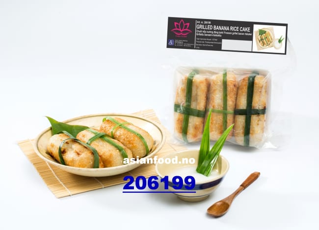 LOTUS Grilled Banana rice cake 12x450g
