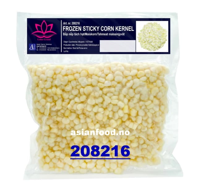 LOTUS Frozen sticky corn kernel 24x400g