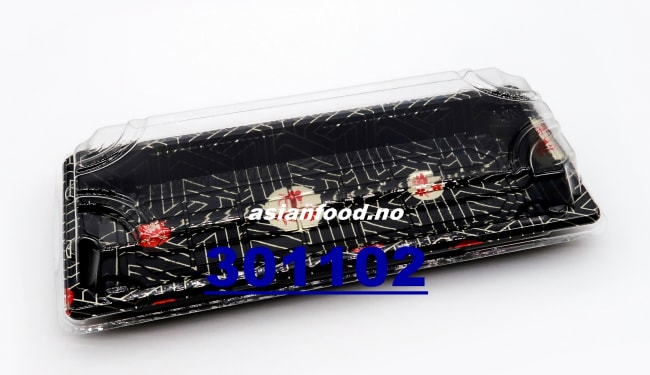 Sushi trays maki WL-01 sakura (5-6 bit) 600pcs