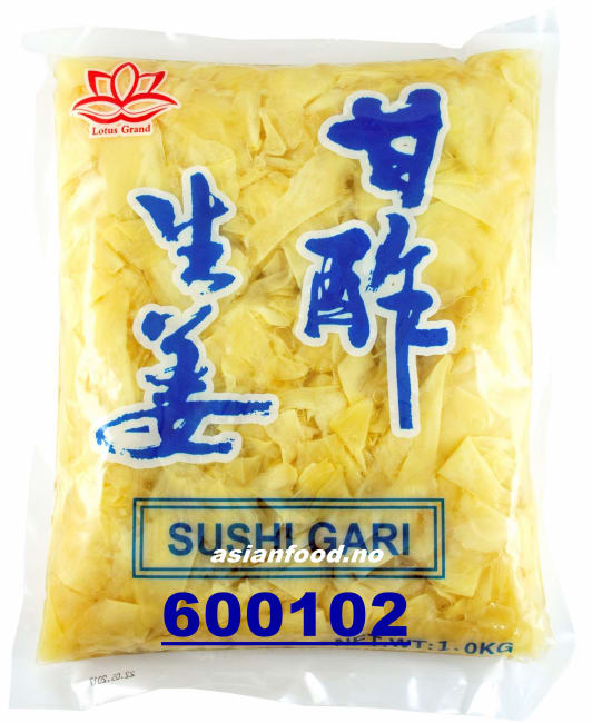 LOTUS Sushi gari ginger slice 10x1kg