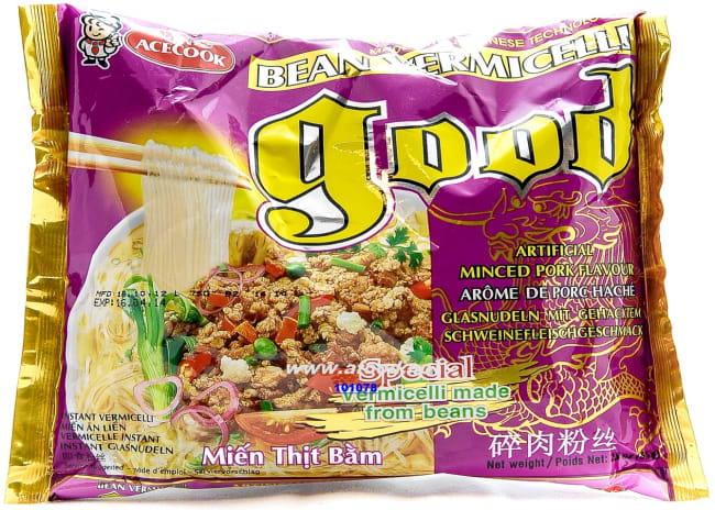 GOOD Vermicelli minced pork flavour 48x57g