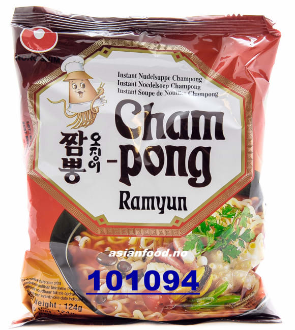 NONGSHIM Instant noodle champong ramyun 20x124g