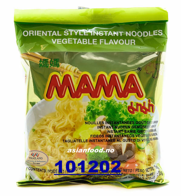 MAMA Istant noodle vegetable flavor 6x(30x60g)