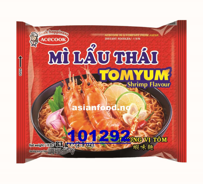 LAU THAI Instant noodles tomyum shrimp 3x(30x83g)