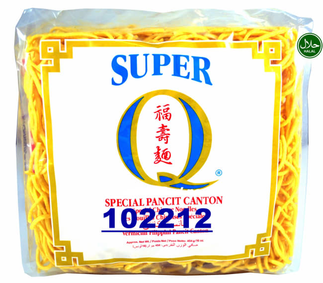 SUPER Q Special pancit canton noodles 15x454g