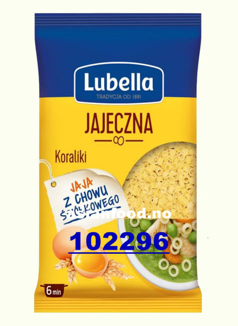 LUBELLA Beads 2-egg pasta 16x250g