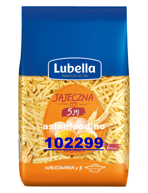 LUBELLA Noodles 5-egg pasta 12x400g