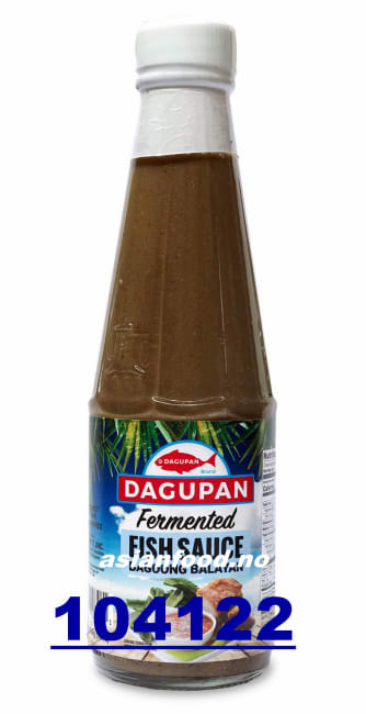 DAGUPAN Anchovy sauce Bagoon Balayan - Fermented 24x340g