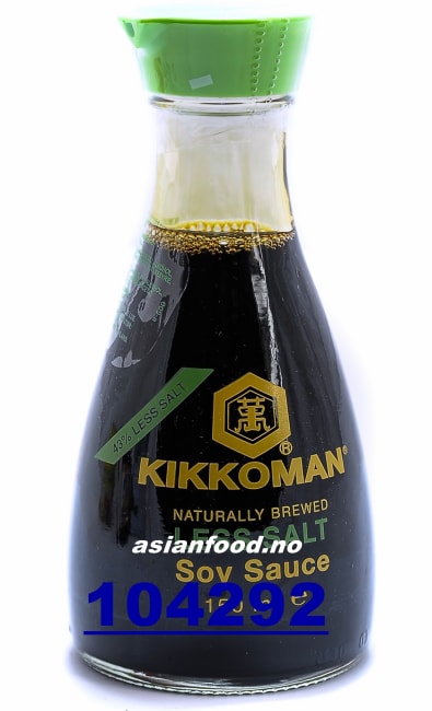 KIKKOMAN Soy sauce - less salt  6x150ml