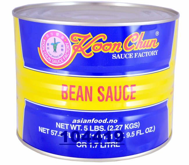 KOON CHUN bean sauce 6x2.27kg