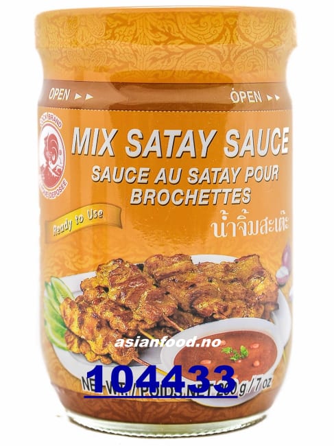 COCK Mix satay sauce 24x200g