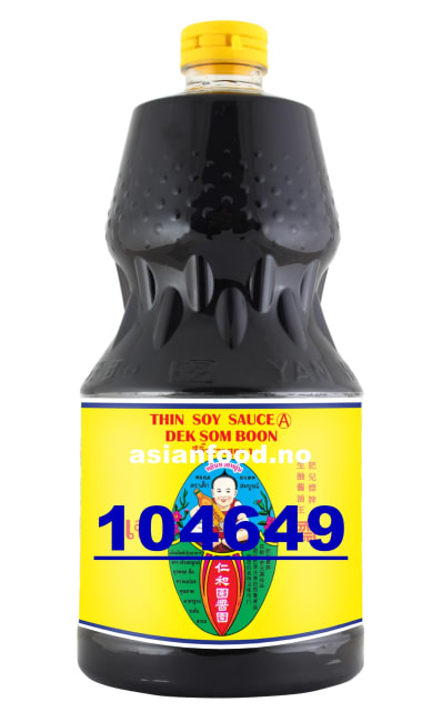 HEALTHY BOY Thin soysauce Formula 1 - 6x2L