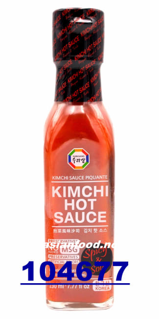 SURASANG Kimchi hot sauce 15x230ml