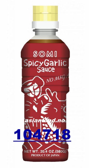 SOMI Spicy garlic sauce 12x580g