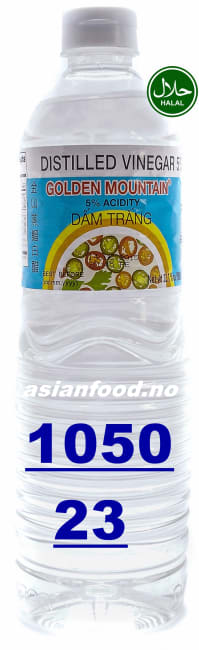 GOLDEN MOUNTAIN Distilled vinegar 5% - 12x1L
