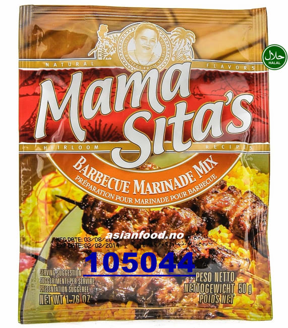 MAMASITAS BBQ marinade mix 3x24x50g