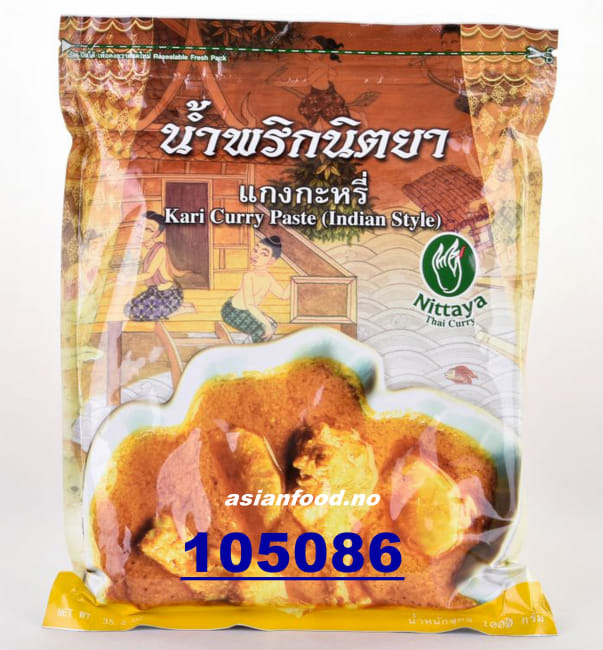 NITTAYA Kari curry paste Indian style 10x1kg