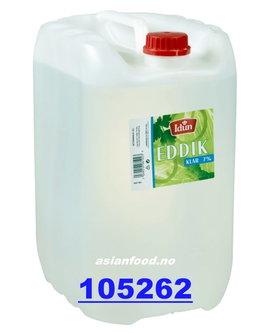IDUN Eddik klar  7% 10L