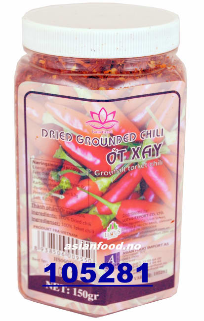 LOTUS Dried ground chili 24x150g