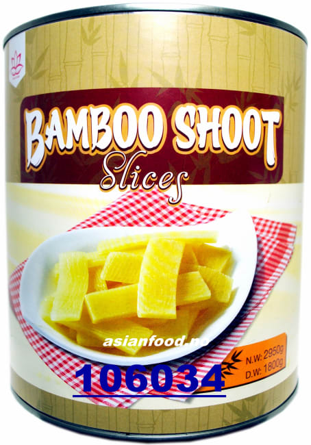 LOTUS Bamboo shoots slices 6x2950g