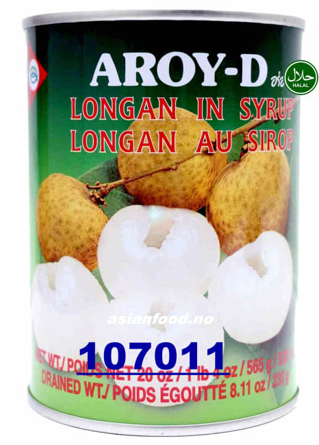 AROY-D Longan in syrup 24x565g