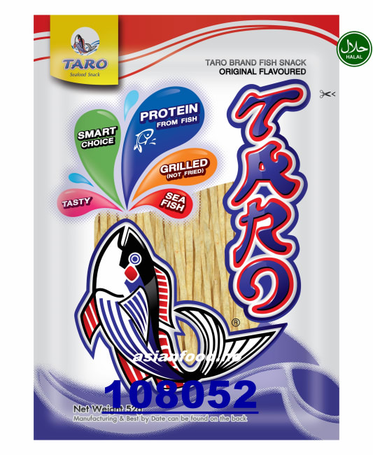 TARO Fish snack original flavour 36x52g