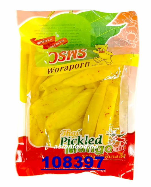 WORAPORN Pickled mango with chili 36x300g