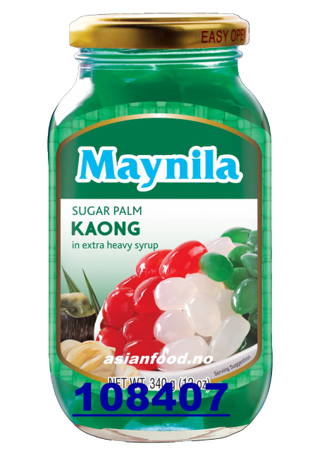 MAYNILA Sugar Palm in syrup GREEN 24x340g
