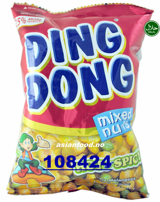 DING DONG Mixed nuts HOT & SPICY 60x100g
